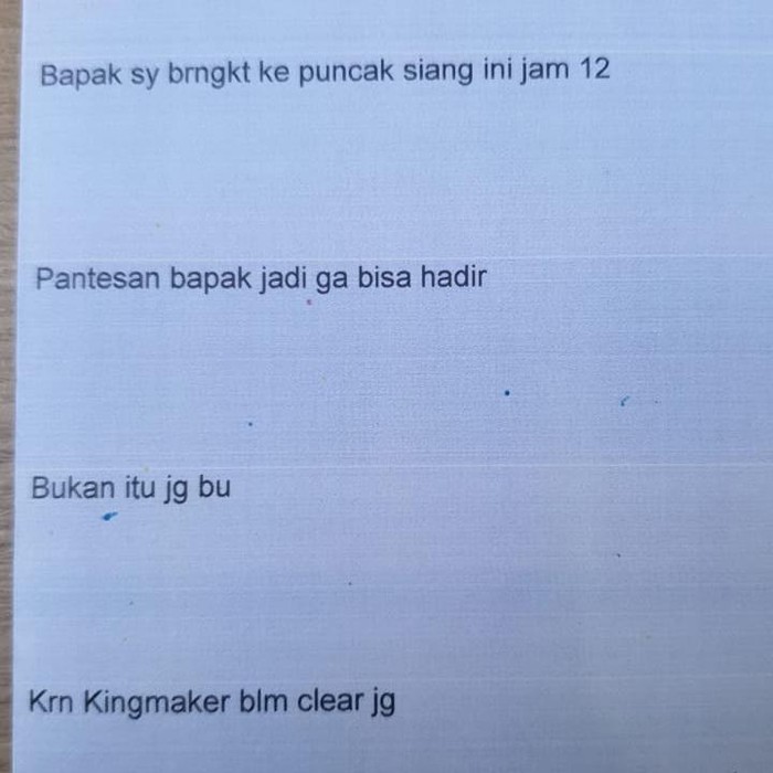 Ini Bocoran Dugaan Komunikasi Pinangki dan Anita soal Bapakku-Bapakmu