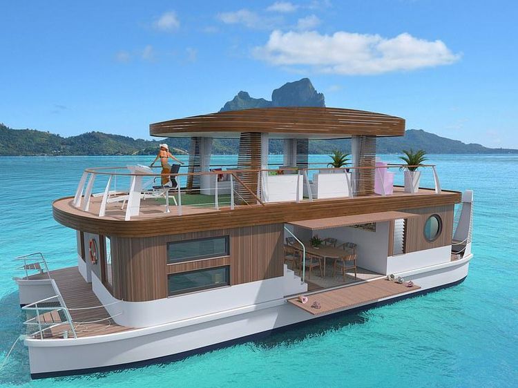 Villa Terapung Mewah di Bora-bora, Sultan Banget Nih!