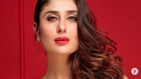 Kareena Kapoor dibuat terkejut saart salah seorang fans mengirimkannya satu set perhiasan dari berlian. Dok. Instagram
