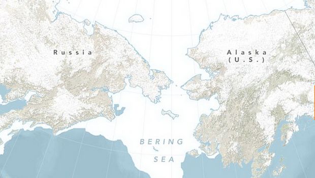 Penampakan Laut Bering