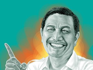 Lagi! Luhut Sentil Keras Elite Politik di Balik Aksi Tolak Omnibus Law