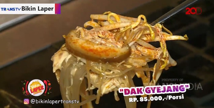 Makanan Korea di Bikin Laper Trans TV