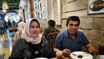 Romantisnya Momen Makan Menag Fachrul Razi dan Istri