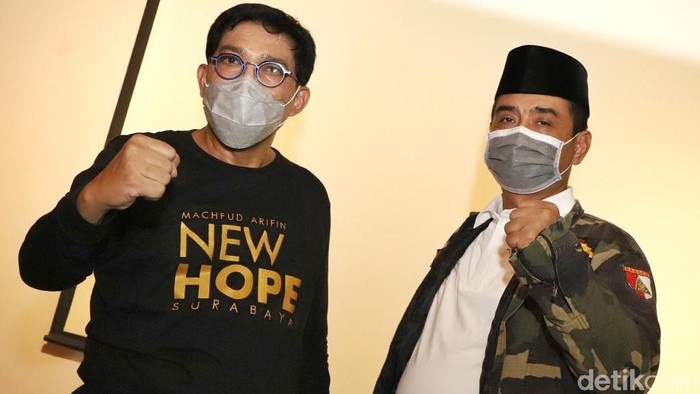 Pasangan Calon Wali Kota dan Wakil Wali Kota Surabaya, Machfud Arifin-Mujiaman Sukirno