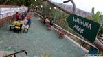 Pinggiran Sungai di Bantul Jadi Lokasi Pameran Lukisan Anak-anak