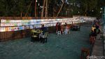 Pinggiran Sungai di Bantul Jadi Lokasi Pameran Lukisan Anak-anak