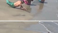 Tunggu.. tunggu. Ini pria-pria kekar memakai baju putri duyung kan? Tidak salah lihat kan kita? 
