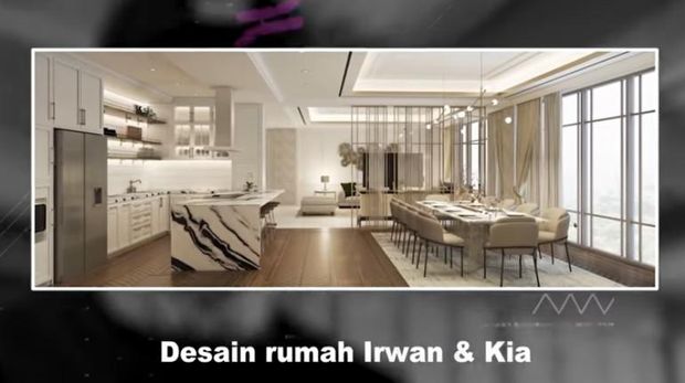 Desain rumah baru Irwansyah dan Zaskia Sungkar.