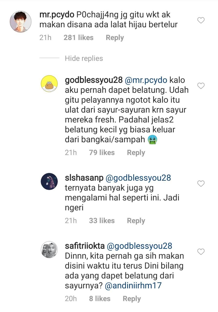 Temukan Kecoa Saat Makan di Resto AYCE