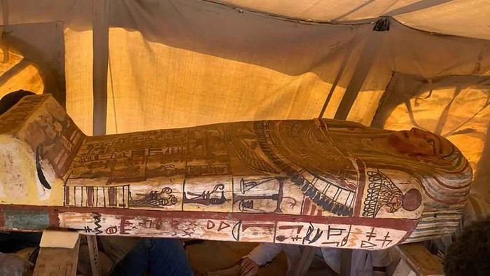 27 Peti Mati Ditemukan di Piramida Saqarra