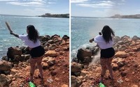 Aksi konyol influencer