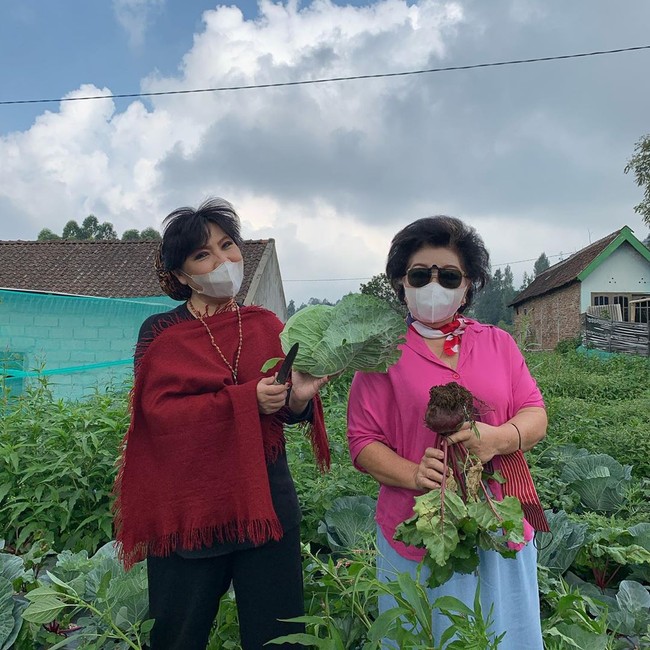 Saya kasihan sama petani itu. Jadi saya beli saja hasil panennya buat bantu-bantu petani, ujarnya. Lalu terbesit ide untuk menjual sambal dari hasil panen petani, walau sebetulnya Anne Avantie belum pernah melakoninya. (Foto: Instagram/@anneavantieheart)