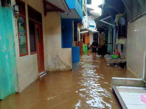 Banjir rendam 8 RT Tanah Rendah Jaktim, Selasa (22/9/2020)