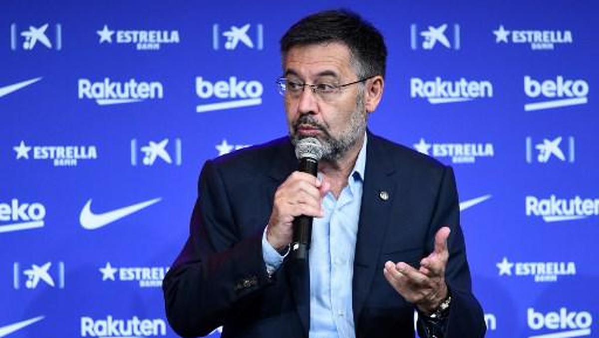 Josep Maria Bartomeu dituduh menjadi pelaku penyebar kontrak Lionel Messi. (Foto: JOSEP LAGO/AFP)