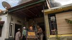 Penampakan Si Jago Merah Lalap Permukiman di Palembang