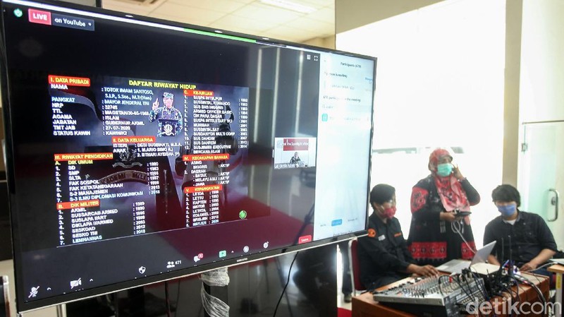 Pandemi COVID-19 membuat Universitas Sahid harus menggelar orientasi mahasiswa baru secara daring, Selasa (22/9/2020). Hal itu dilakukan untuk mencegah penyebaran COVID-19.