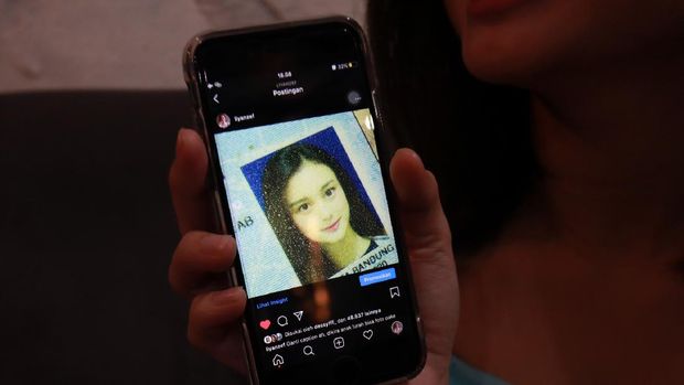 Liya, wanita yang viral karena foto KTP cantik.