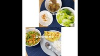 Istri Ernest Prakasa inipun tak segan berbagi inspirasi menu sehat ala dirinya. Ia putuskan masak dan mengatur semuanya sendiri, tanpa katering. Aku gak pake catering diet apapun. Krn kalo aku ga suka rasa makanannya (kebanyakan aku gak doyan), jd terpaksa makannya, ujarnya. Foto: Instagram meiraanastasia