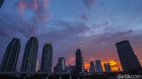 Senja tersebut muncul hari ini, Selasa (22/9/2020).