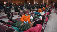 Ditargetkan bakti sosial ini menghasilkan 550 kantung darah dari perbagai kesatuan Kopassus.
