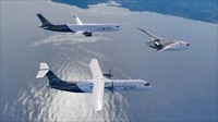 Airbus berencana untuk membuat tiga pesawat tanpa emisi bertenaga hidrogen yang dapat membawa 100 hingga 200 penumpang. Pabrikan berharap untuk meluncurkan pesawat ZEROe pertama pada tahun 2035 (Foto: Airbus)