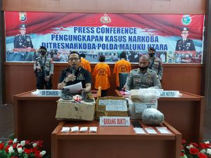 Polda Malut Tangkap 3 Tersangka Narkoba, 2 Kasus Terkait Napi di Penjara