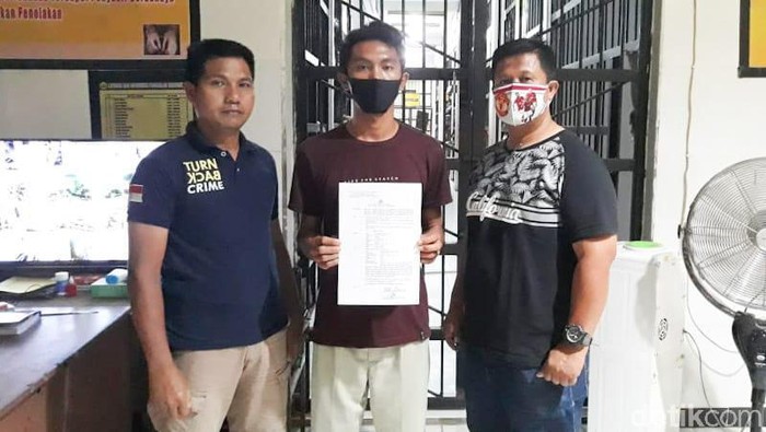 Pria diduga hina suku Tolaki di media sosial diamankan Polda Sultra (dok. Istimewa).
