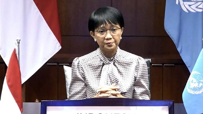 Retno L Marsudi di Sidang Umum PBB