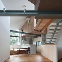 Desain rumah pohon yang dihadirkan juga bisa dijadikan sebagai arena bermain yang asik bagi anak-anak. Foto: dok. Masayoshi Ishii