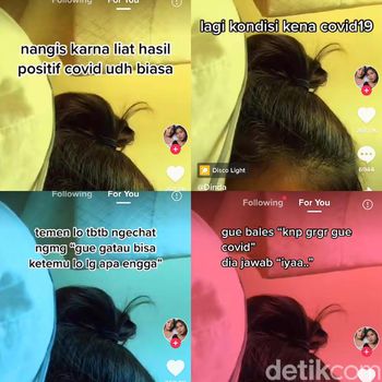 tiktok Curhat Dinda yang merasa insecure. Dok. Tangkap Layar akun TikTok @dindaaptriii.