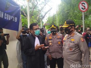 Tinjau Operasi Yustisi, Wakapolri Ingatkan Masker Obat Sementara Cegah COVID