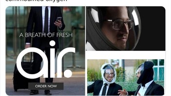 Di saat yang lain pre-order PS 5, saya pre-order oksigen. Foto: MicroClimate