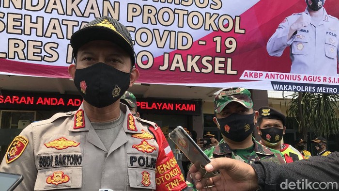 Kapolres Metro Jakarta Selatan Kombes Budi Sartono (Tiara Aliya Azzahra/detikcom).