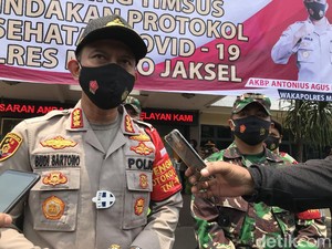 Polres Jaksel Turunkan 1.200 Personel Amankan Demo Hari Ini