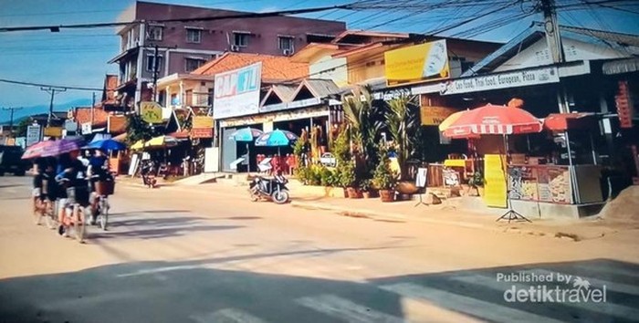Kota Vang Vieng di Vietnam