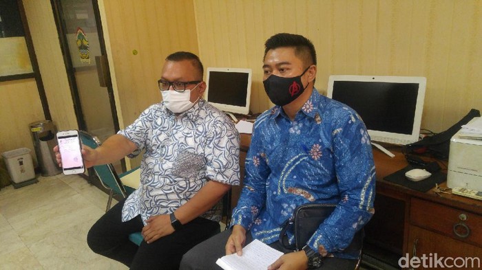 Kuasa hukum FN, perempuan yang pesannya berisi ajakan sebar virus Corona di Semarang viral, Rabu (23/9/2020).