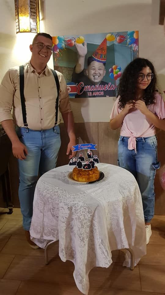 Minta Pesta Ultah Tema K-pop, Remaja Ini Malah Dapat Kue Kim Jong Un