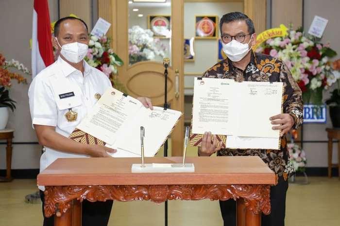 Perjanjian kerja sama Bank BRI dengan Kemhan
