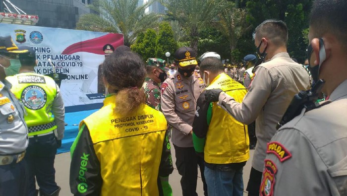 Polda Metro Gandeng Komunitas Ojol Awasi Pelanggaran Protokol Kesehatan