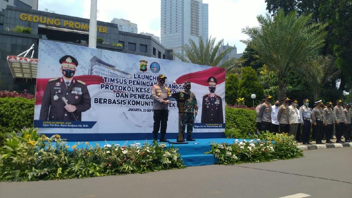 Polda Metro Luncurkan Tim Mobile Penindak Pelanggar Protokol Kesehatan