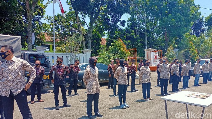 Polresta Bandung siapkan 36 anggotanya untuk mengawal 3 paslon di Pilbup Bandung 2020.