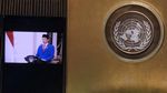Momen Jokowi Pidato Perdana di Sidang Umum PBB