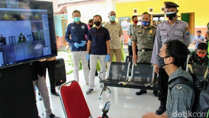 sanksi Operasi Yustisi COVID-19 di Bondowoso Digelar Secara Virtual