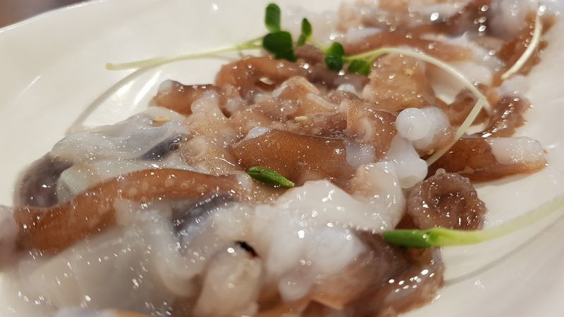 Sannakji Jajanan Korea Gurita Hidup