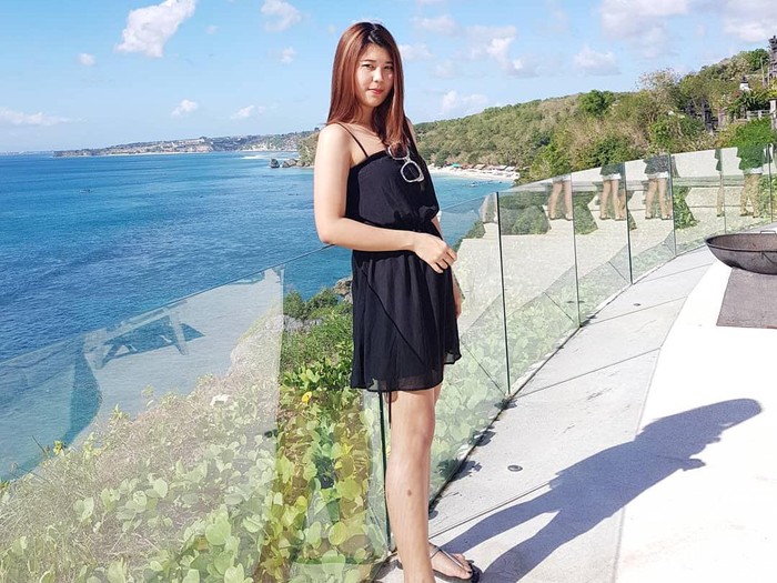 vanessa beldaa Vanessa yang viral karena berhasil menurunkan berat badannya sebanyak 14kg