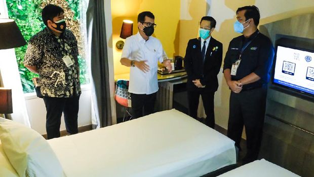 Wishnutama kunjungan hotel OTG