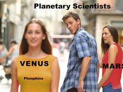 Meme Kocak Ada Makhluk Hidup di Planet Venus