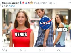 Meme Kocak Ada Makhluk Hidup di Planet Venus