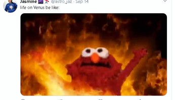Panas membara! Foto: Twitter/@Astro_Jaz
