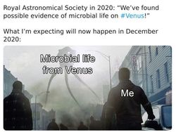 Meme Kocak Ada Makhluk Hidup di Planet Venus